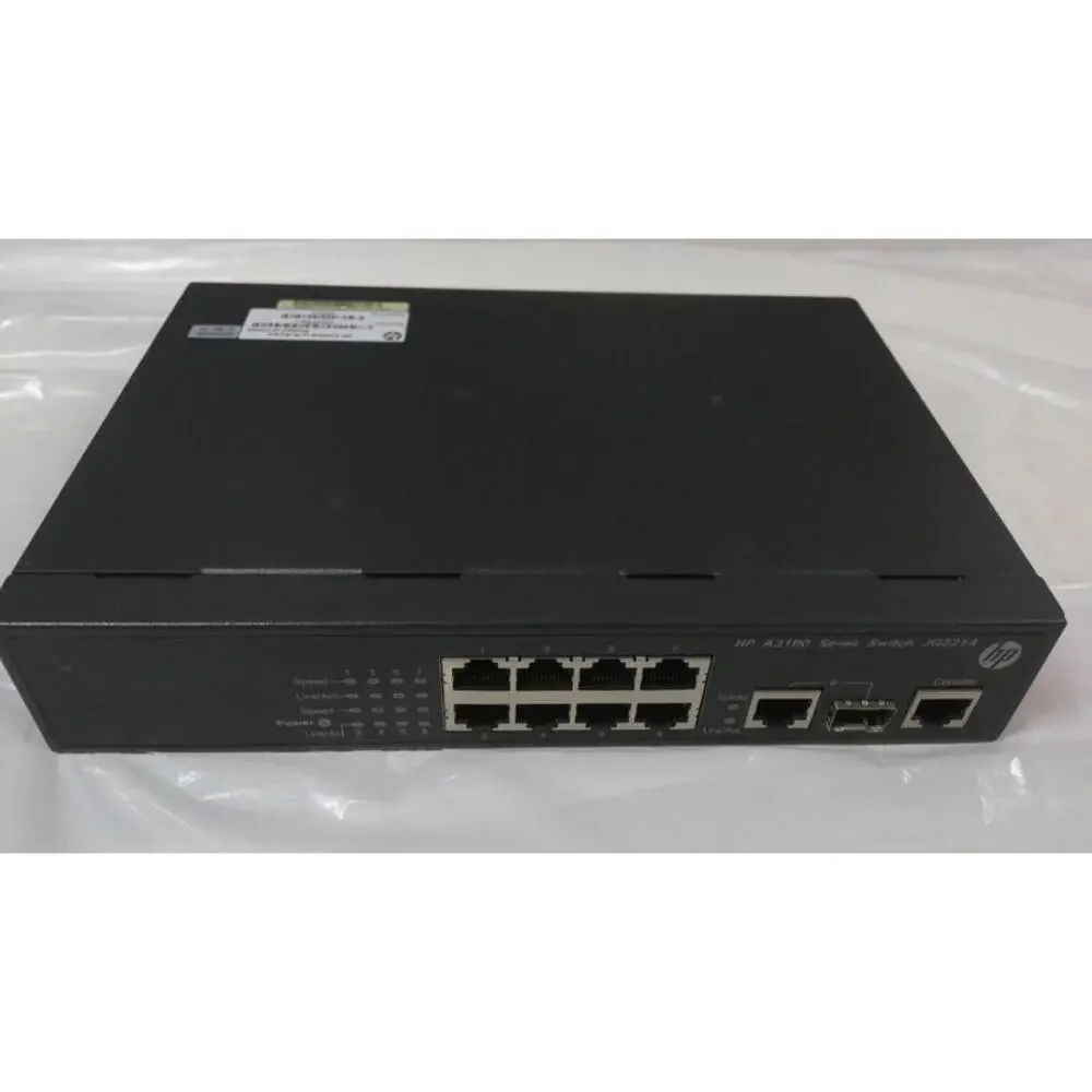 JG221A#ACF HP Networking 3100-8 v2 SI 8-Ports 10/100 RJ-45